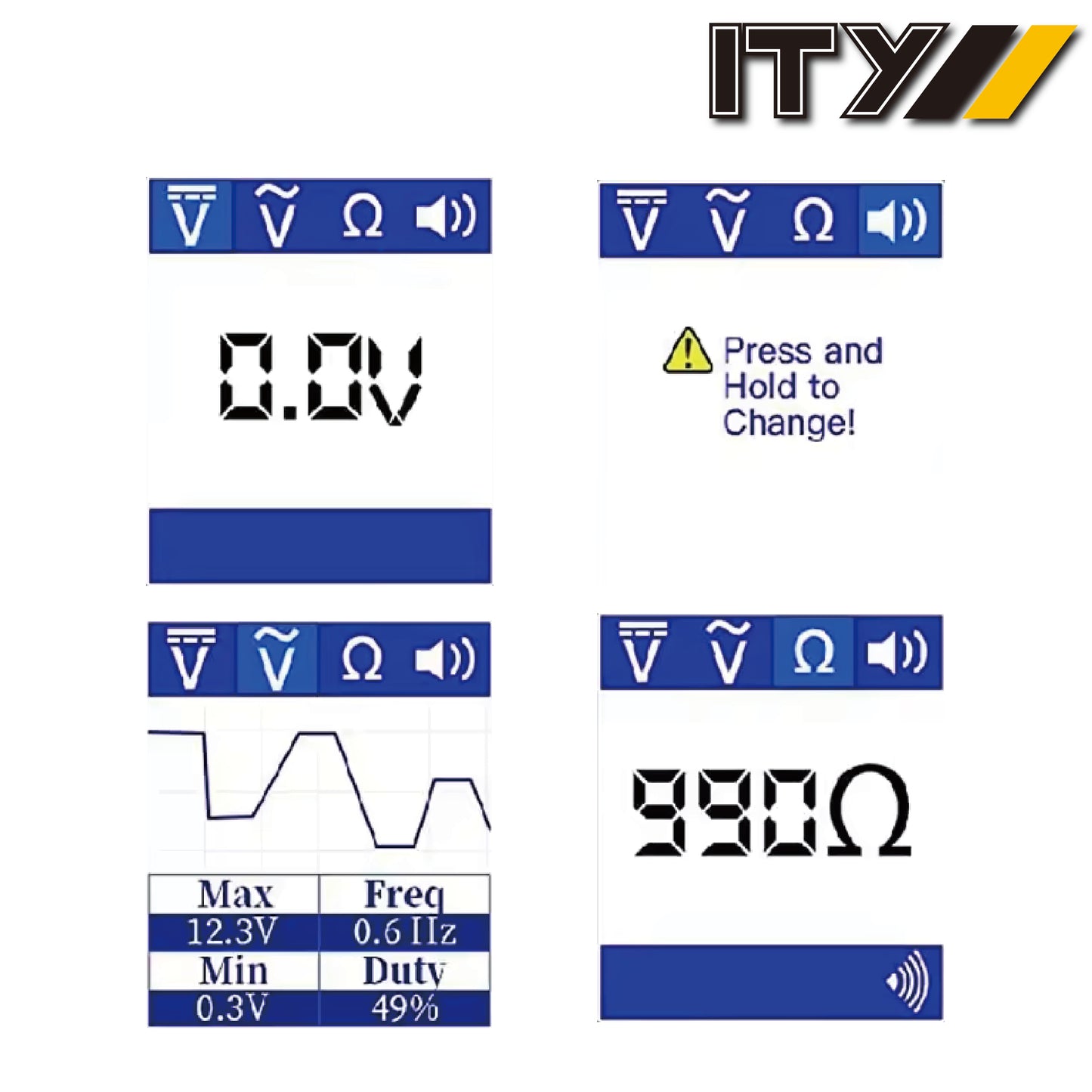 TopDiagP100自動車用デジタル電圧回路テスター12V24V電源回路プローブテスター車の電気テストツールキットACDC